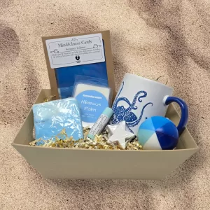 Beach-Themed Summer Self-Care Spa Basket